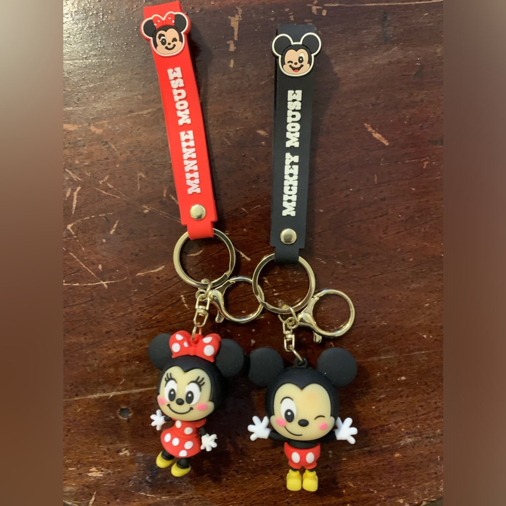 Mickey/ Minnie Key Chain- Pick 1